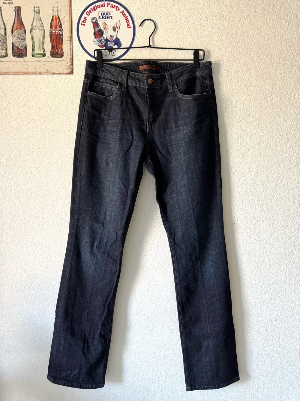 Joe’s Jeans Curvy Bootcut Dixie Dark Wash Size 32